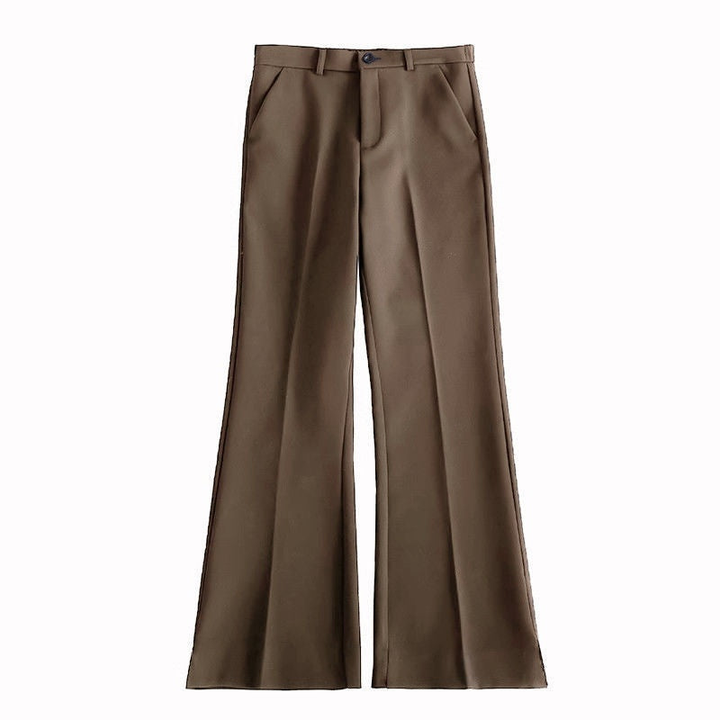 Mens Drapey Light Luxury Minimalist Casual Pants