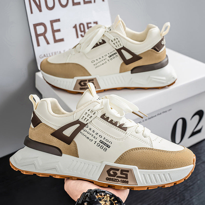 Mens Casual Trendy Slip-resistant And Abrasion-resistant Sneakers