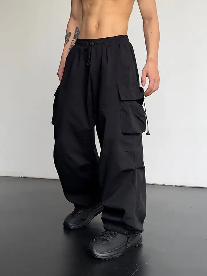 Versatile American-style Workwear Pants For Men