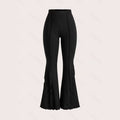 Fashionable Women's Retro High-Waisted Flare Pants