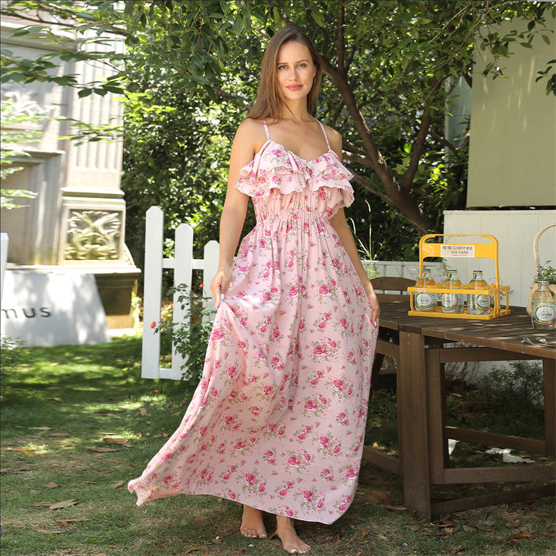 Women's Fashion Simple Printed Dresses