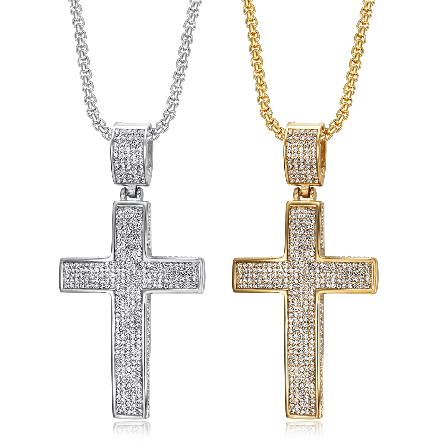 Euro-American Cross-Border Hip-Hop Jewelry Pendant Necklace