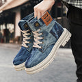 British-style Men's High-top Boots