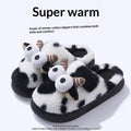 Women's Cotton Slippers For Winter Indoor Home Warmth With Fleece