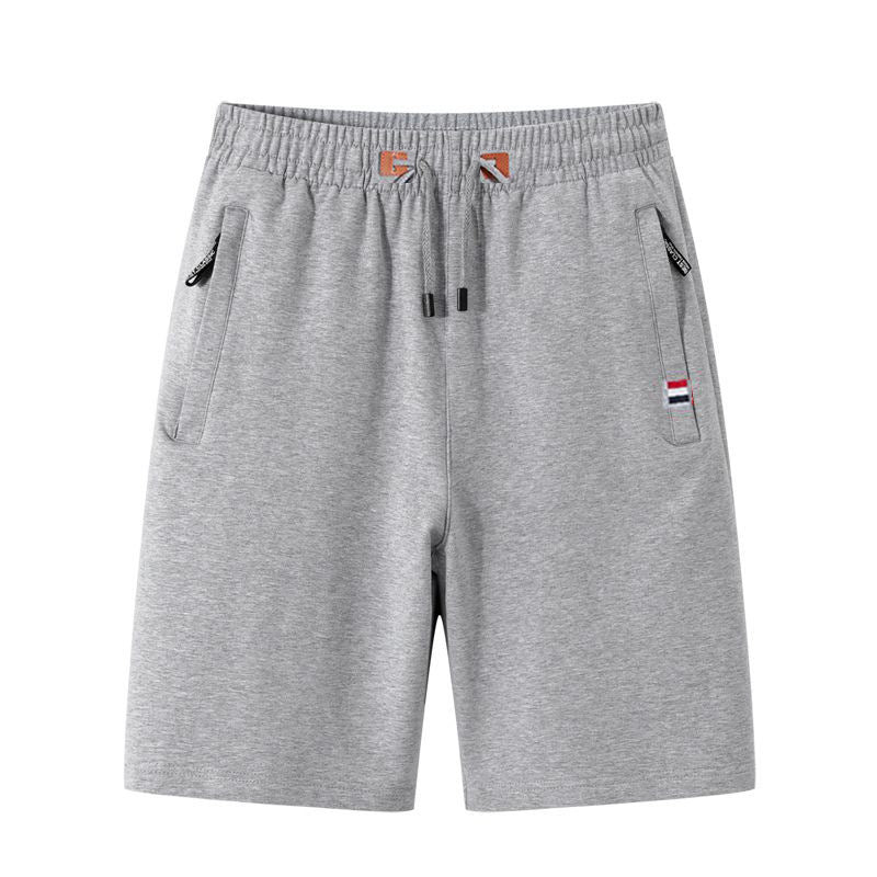 Mens Cropped Pants Summer Knitted Casual Shorts For Sports
