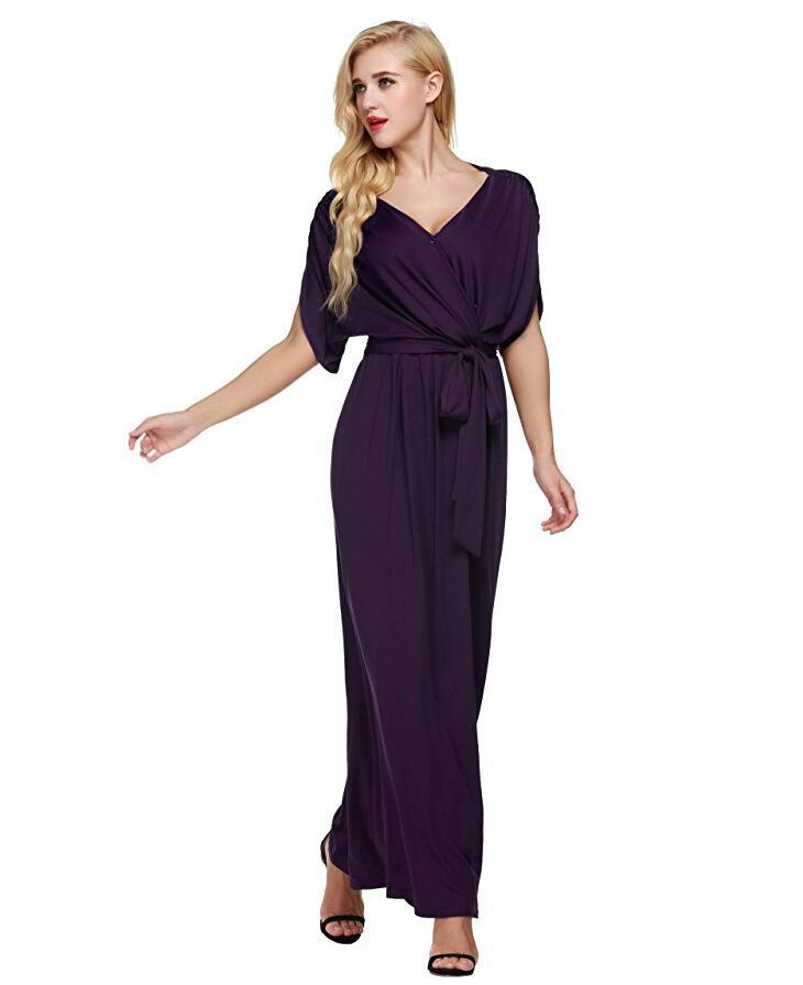 Big Size Elegant Women Long Dresses