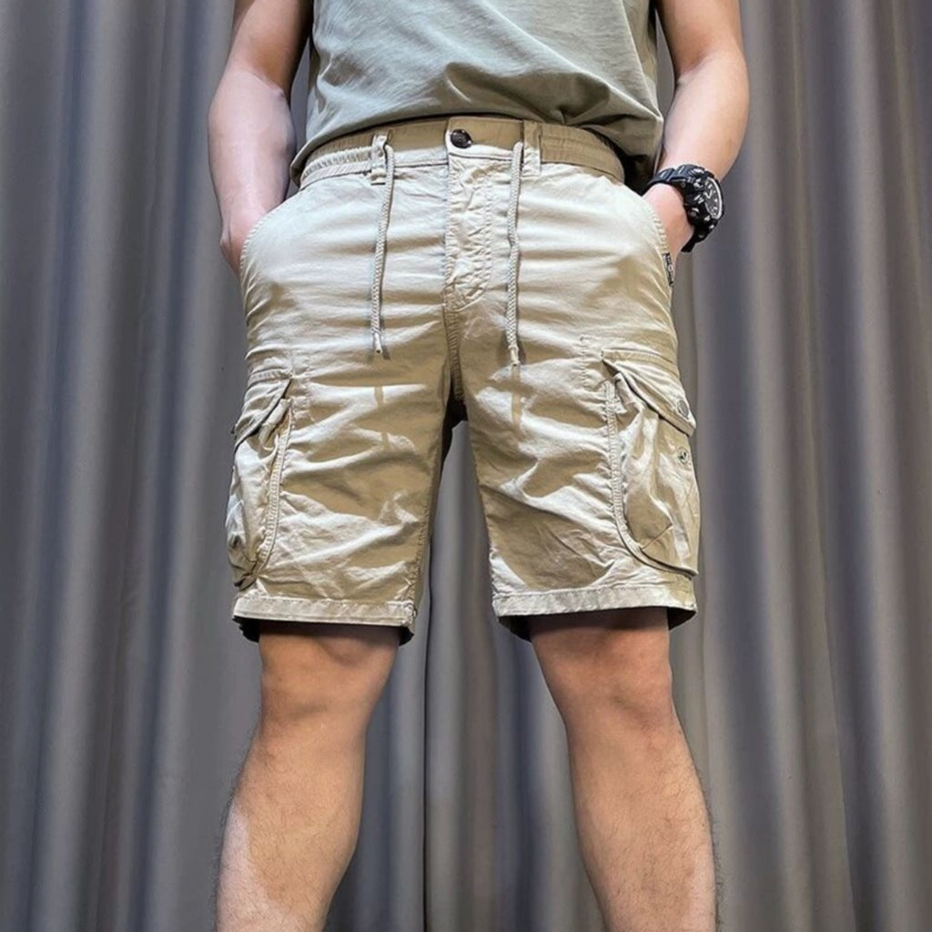 Loose Straight Multi-pocket Casual Overalls Pants
