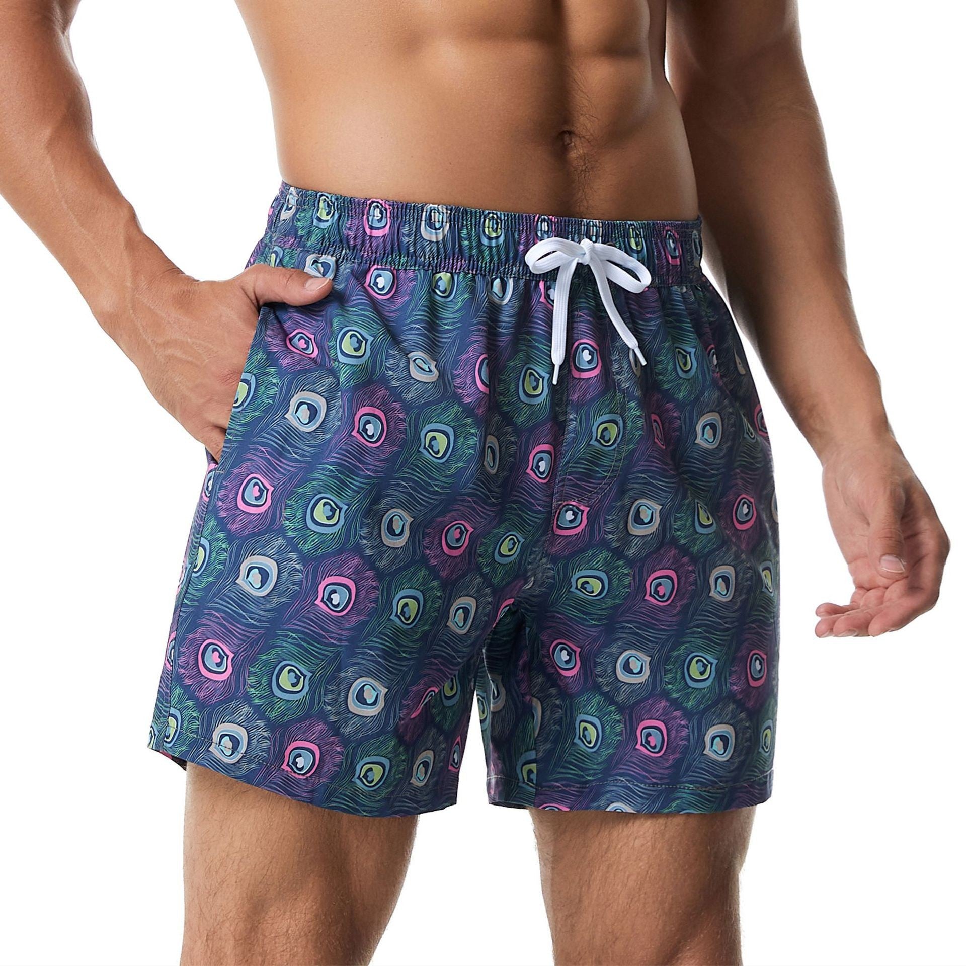 Summer Men Shorts Cool Breathable Casual Versatile