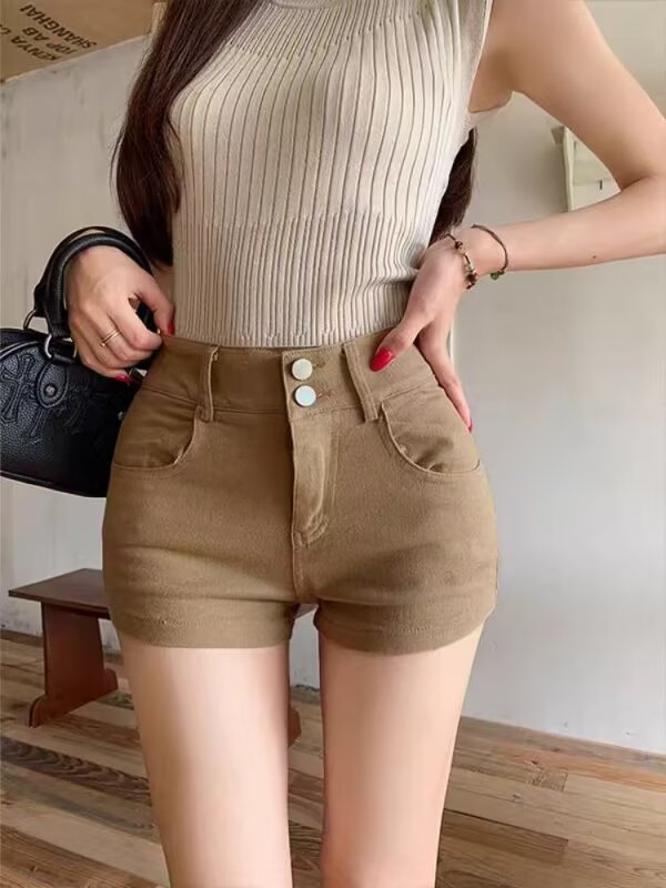 Innocently Seductive Chic Ultra-Short Versatile Bodycon Hot Pants