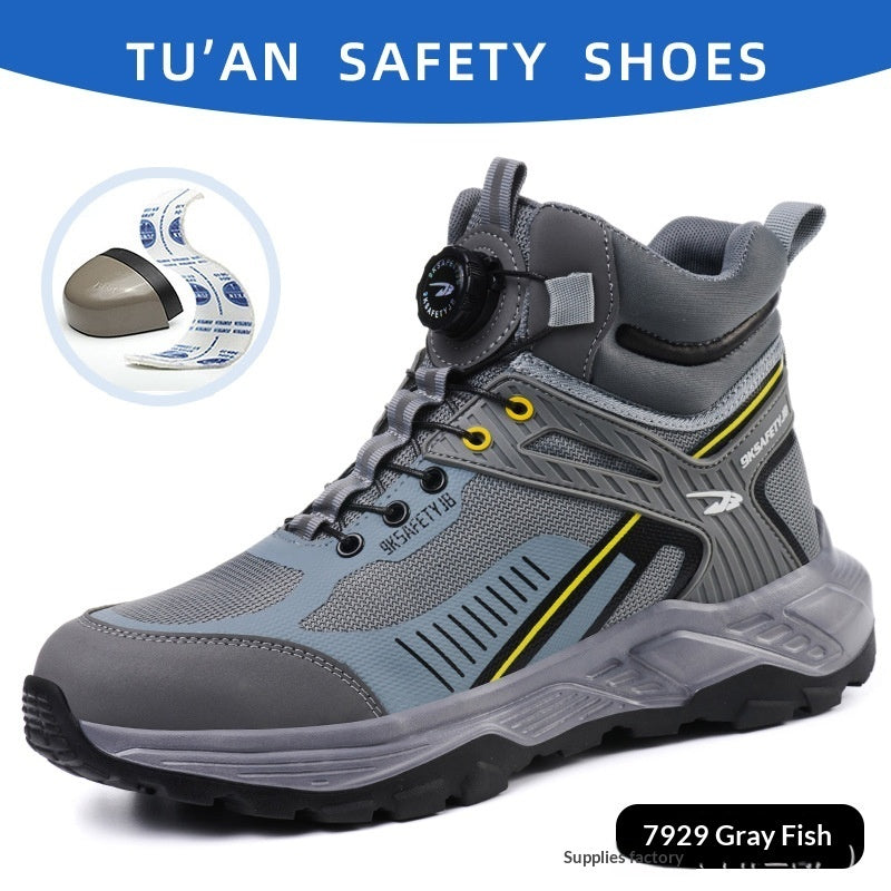 Work Shoes Are Lightweight And Comfortable For Buttoning Work.