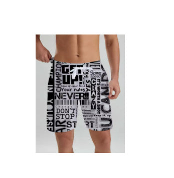 Mens Stylish Casual Hawaiian Beach Shorts