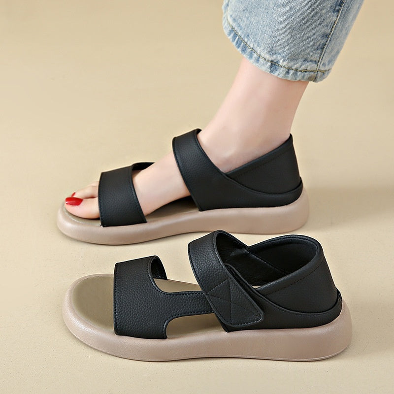 New Women's Round-toe Flat Sandals