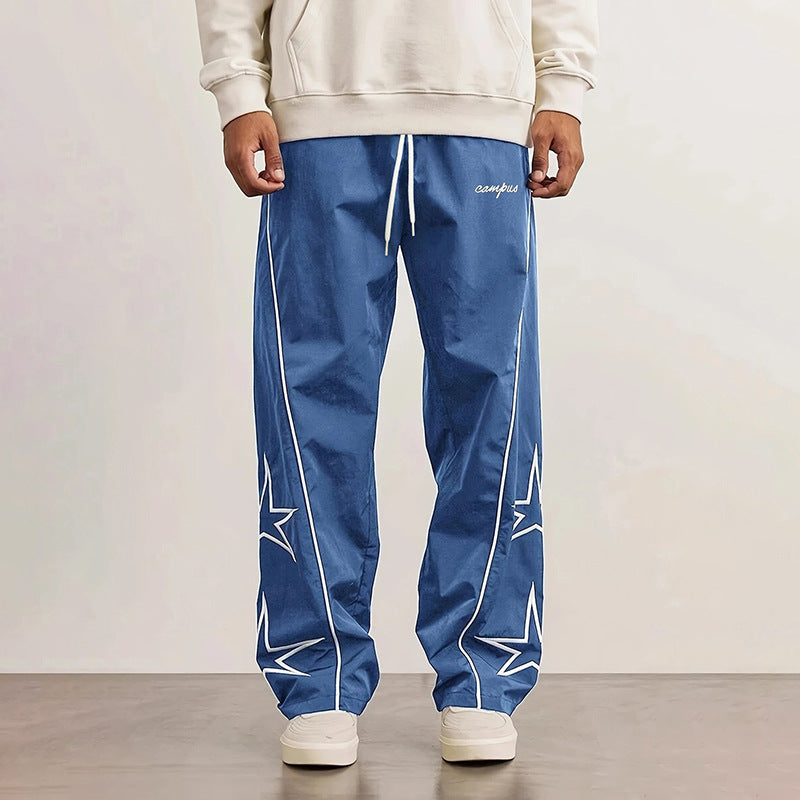 Casual Pants Men's Summer Thin Loose Straight