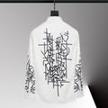 Men's New Style Fitted Printed Shirt Fashionable