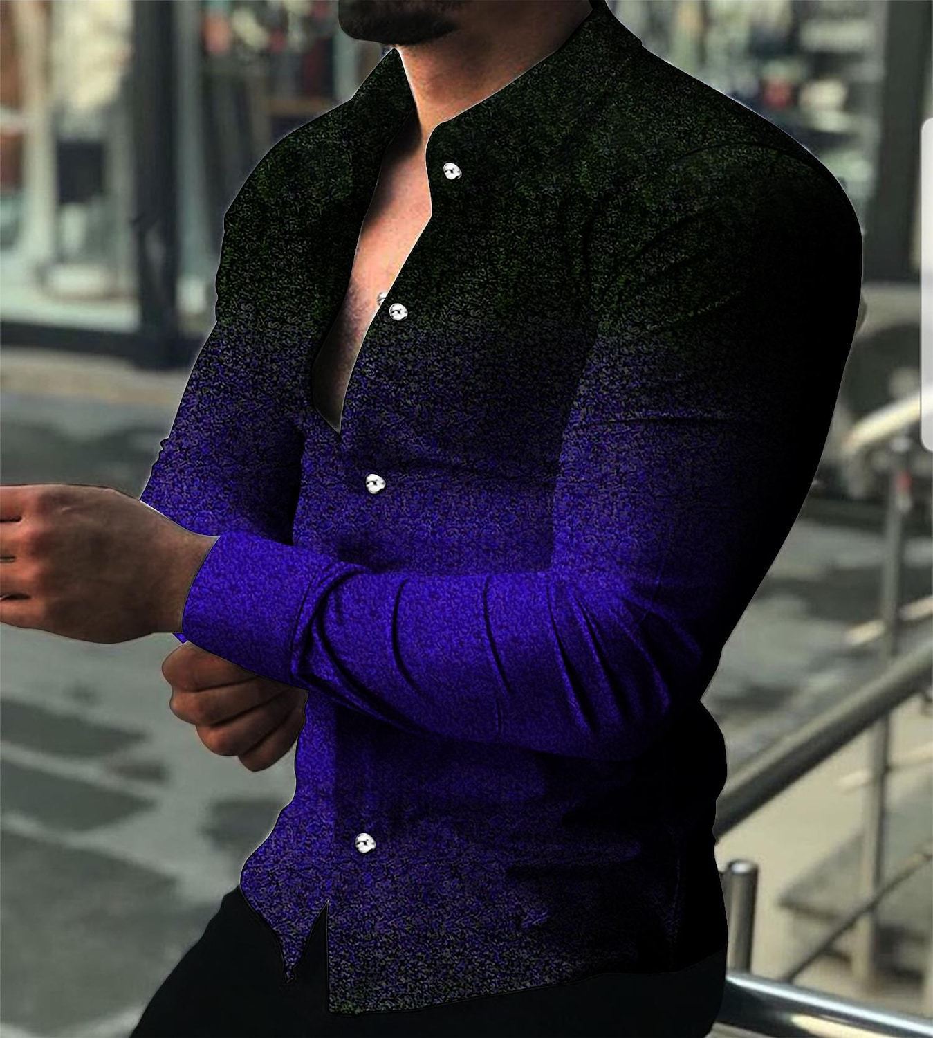 Men's Slim Fit Fashionable Cardigan Long Sleeve