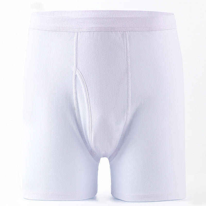 Men's Plus-Size Loose-Fit 100 Cotton Boxer Briefs