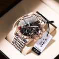 Waterproof Multifunction Sporty Mens Watch