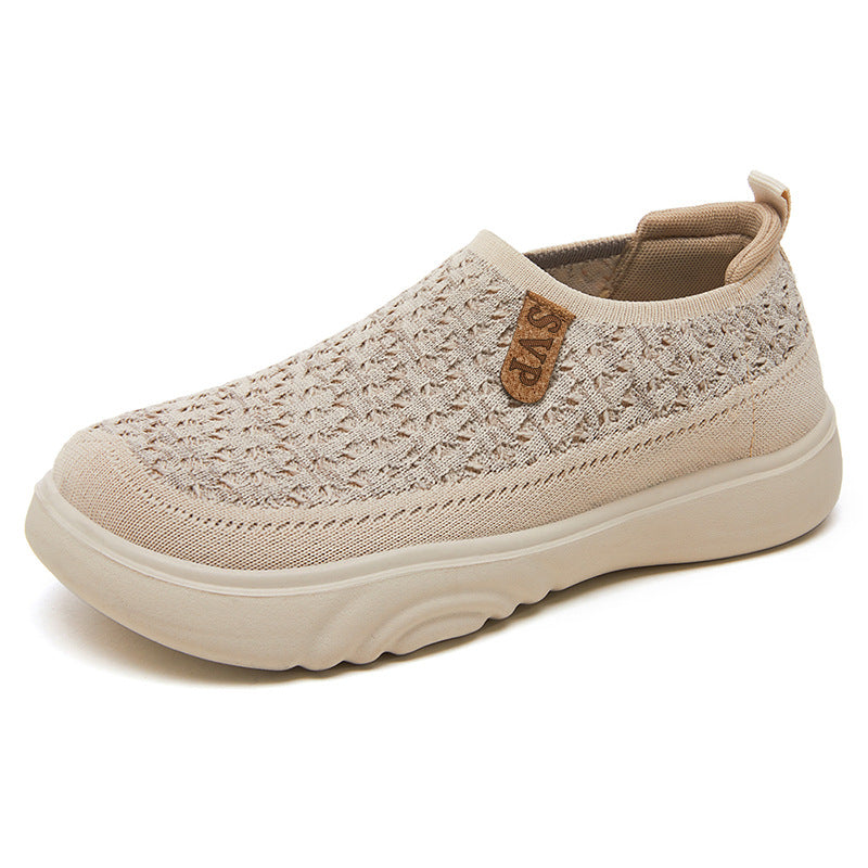 Versatile Spring Flyknit Breathable No-odor Casual Shoes