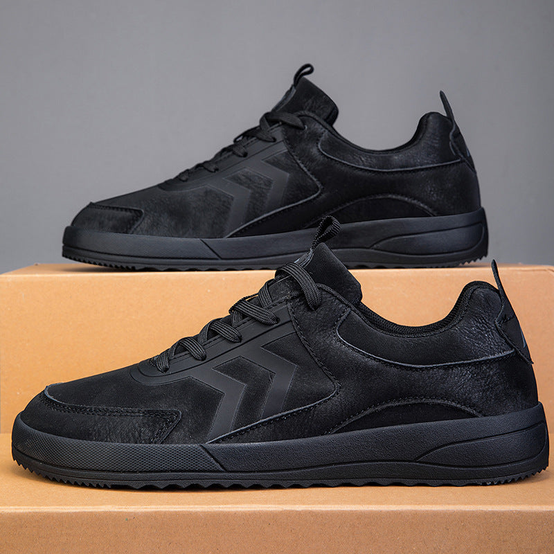 Wide-toe Athletic Extra-large Suede Barefoot Casual Shoes