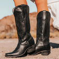 Cross-border Amazon Retro Over-the-knee Boots For Women, Autumnwinter
