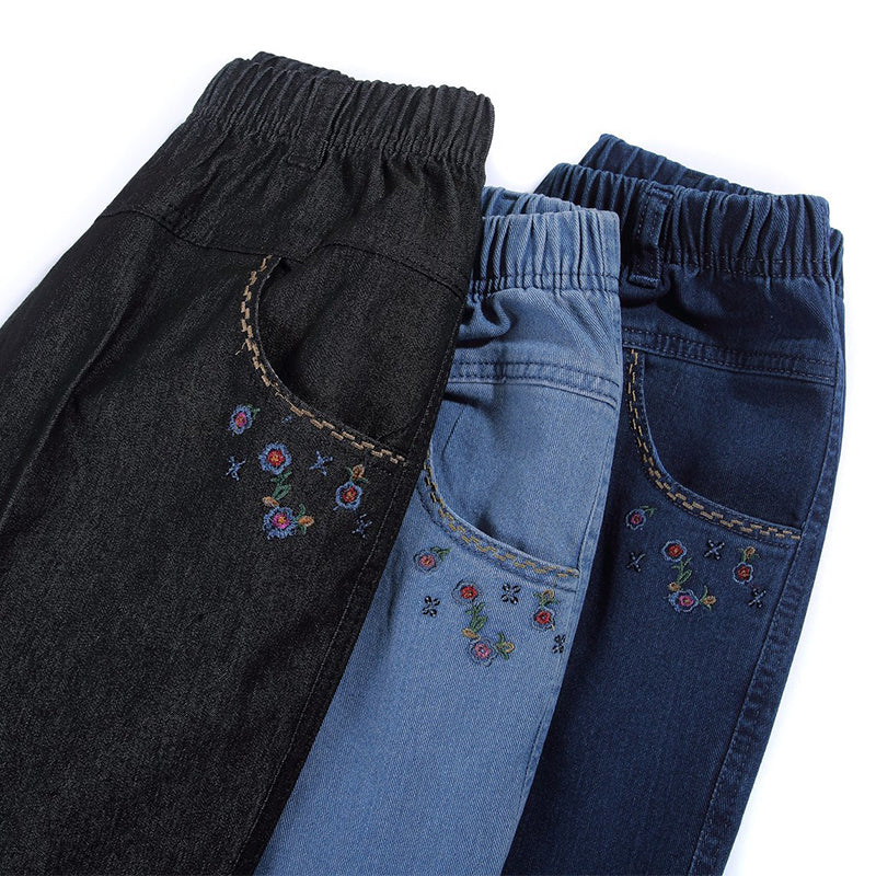 Women's Summer Thin Fashionable Casual Jeans