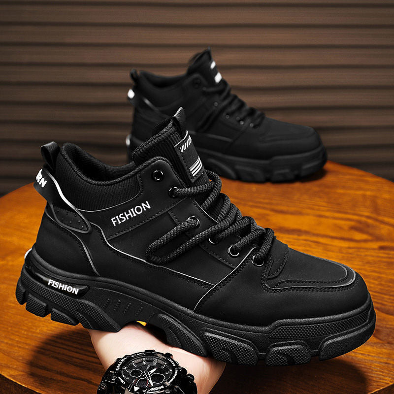 Men's Outdoor High-top Sports Boots That Are Non-slip