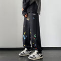 High-street Designer-style Relaxed Jogger Pants In A Cropped Length