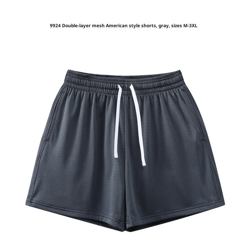 Men's American-style Mesh Quick-drying Shorts