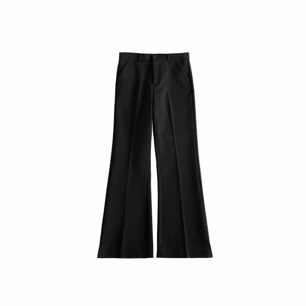 Mens Drapey Light Luxury Minimalist Casual Pants