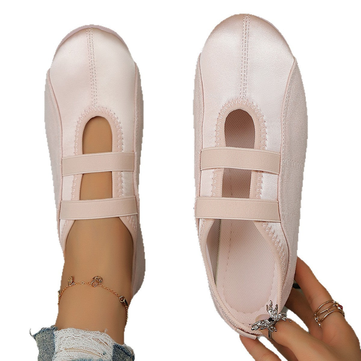Women's Fashion Round-Toe Soft-Soled Flat Shoes