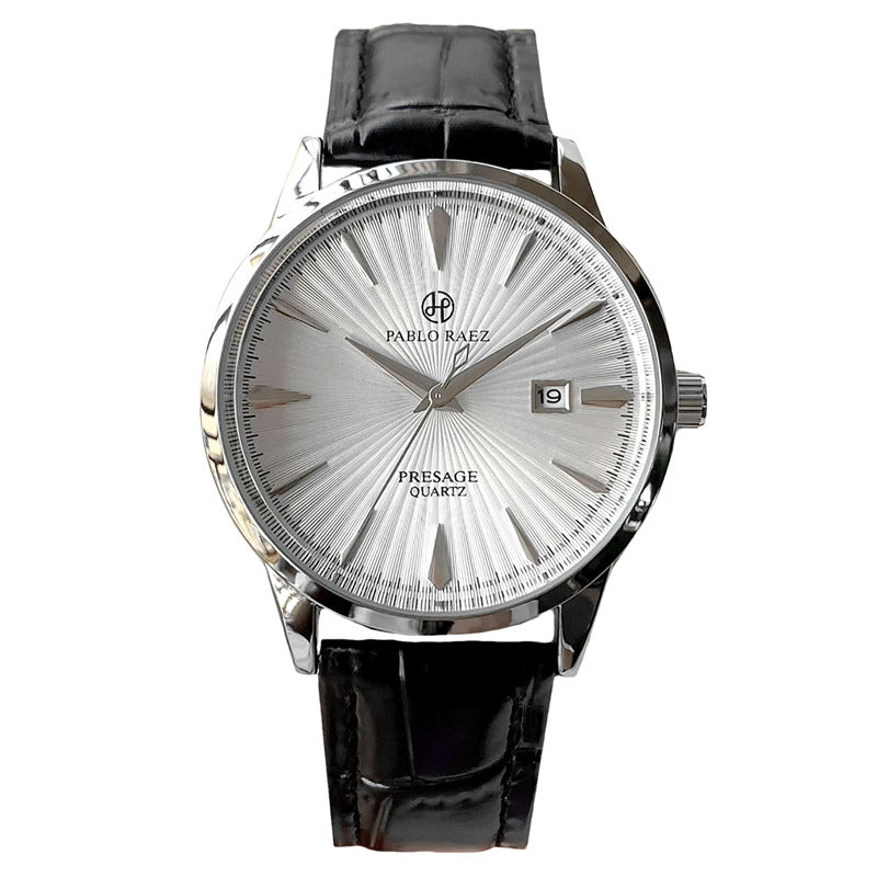 Mens Multifunctional Waterproof Automatic Quartz Business Watch