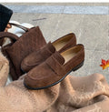 Women's British-style Retro Casual Flat Shoes