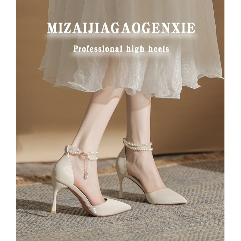 Women's Stiletto Heels With A Pointed Toe