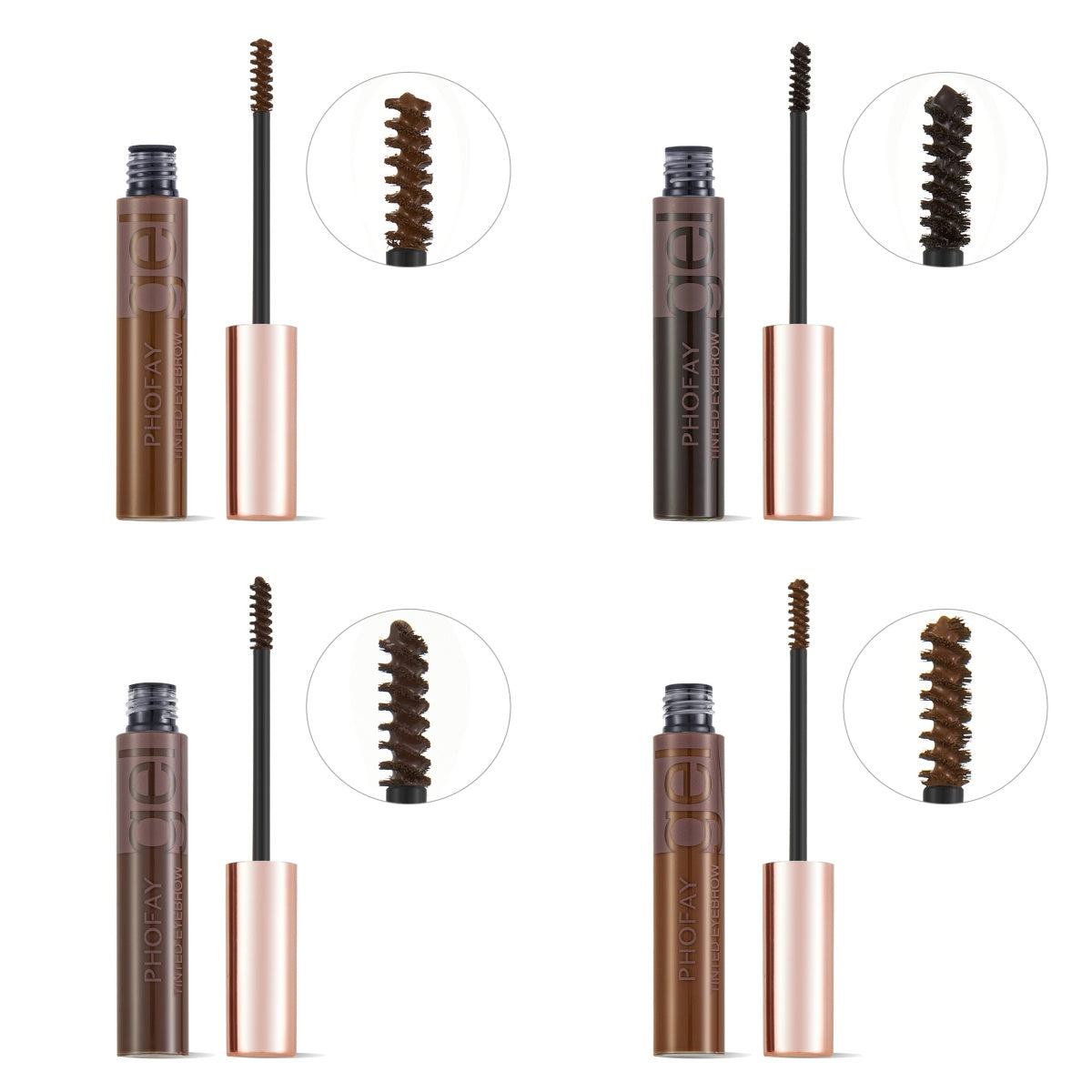 PHOFAY Tinted Eyebrow Gel