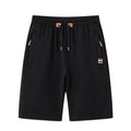 Mens Cropped Pants Summer Knitted Casual Shorts For Sports