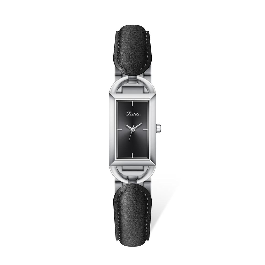 New Square Leather Belt Bracelet Watch