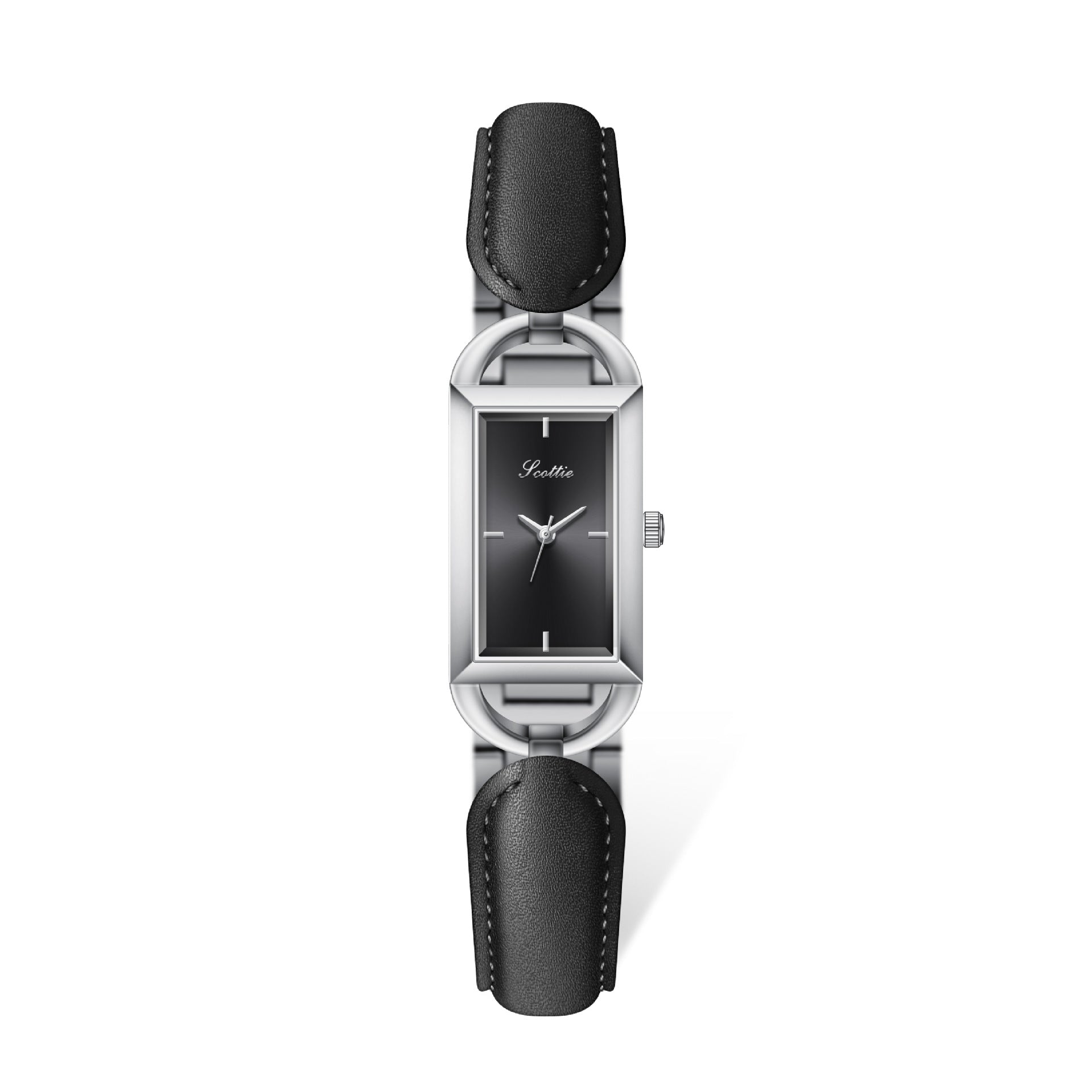 New Square Leather Belt Bracelet Watch