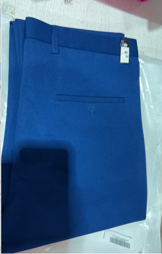 Summer Thin Ice Silk Middle-aged Men's Pants