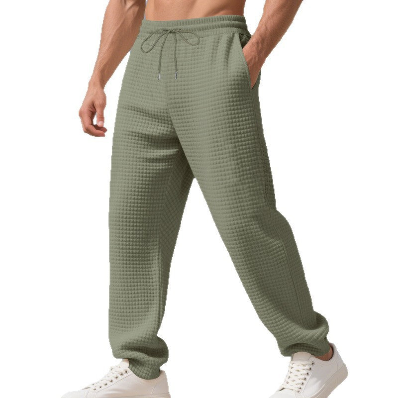 Men's Simple Commuter Casual Straight-Leg Pants