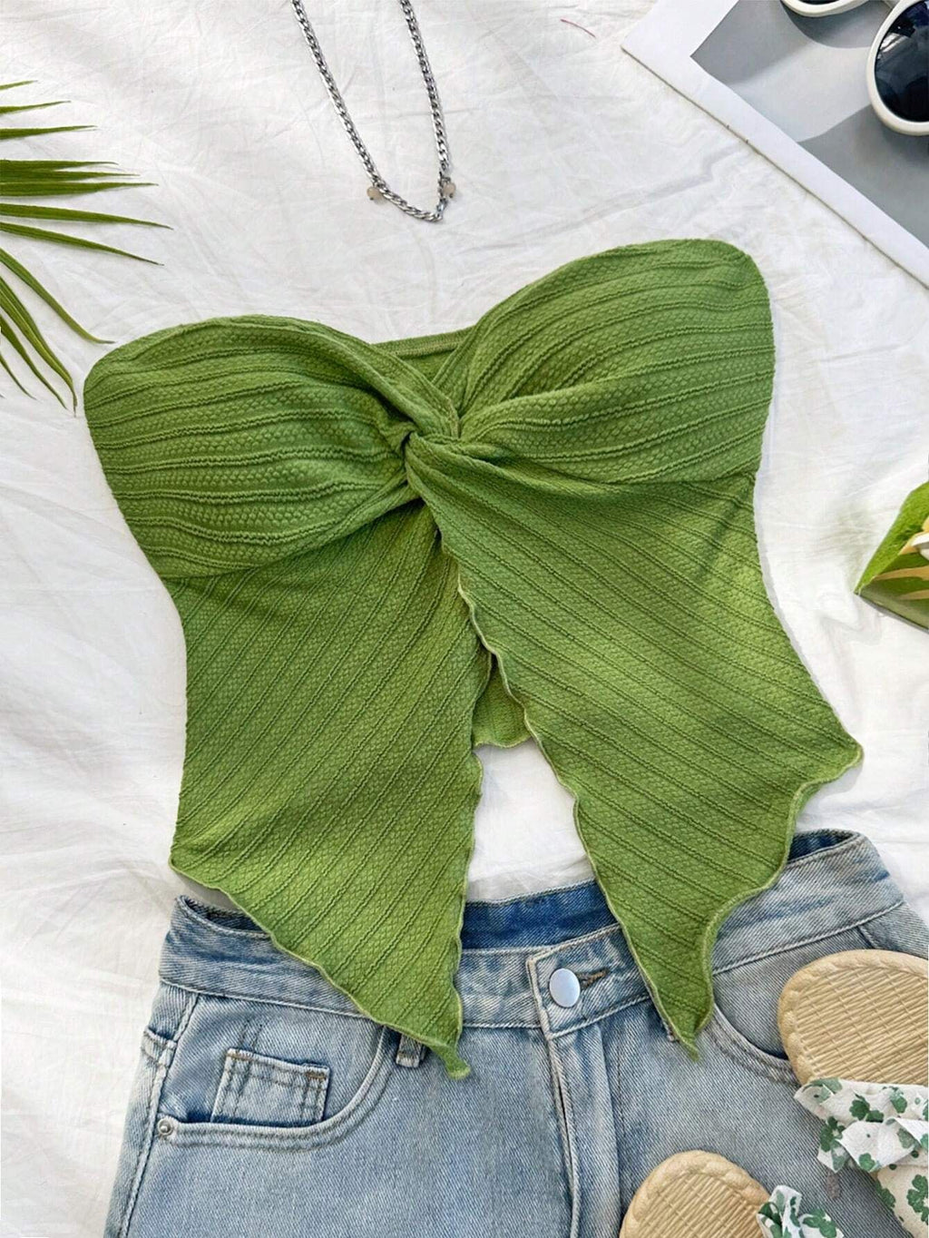 Women's Fashionable Sexy Slim-fit Tube Top