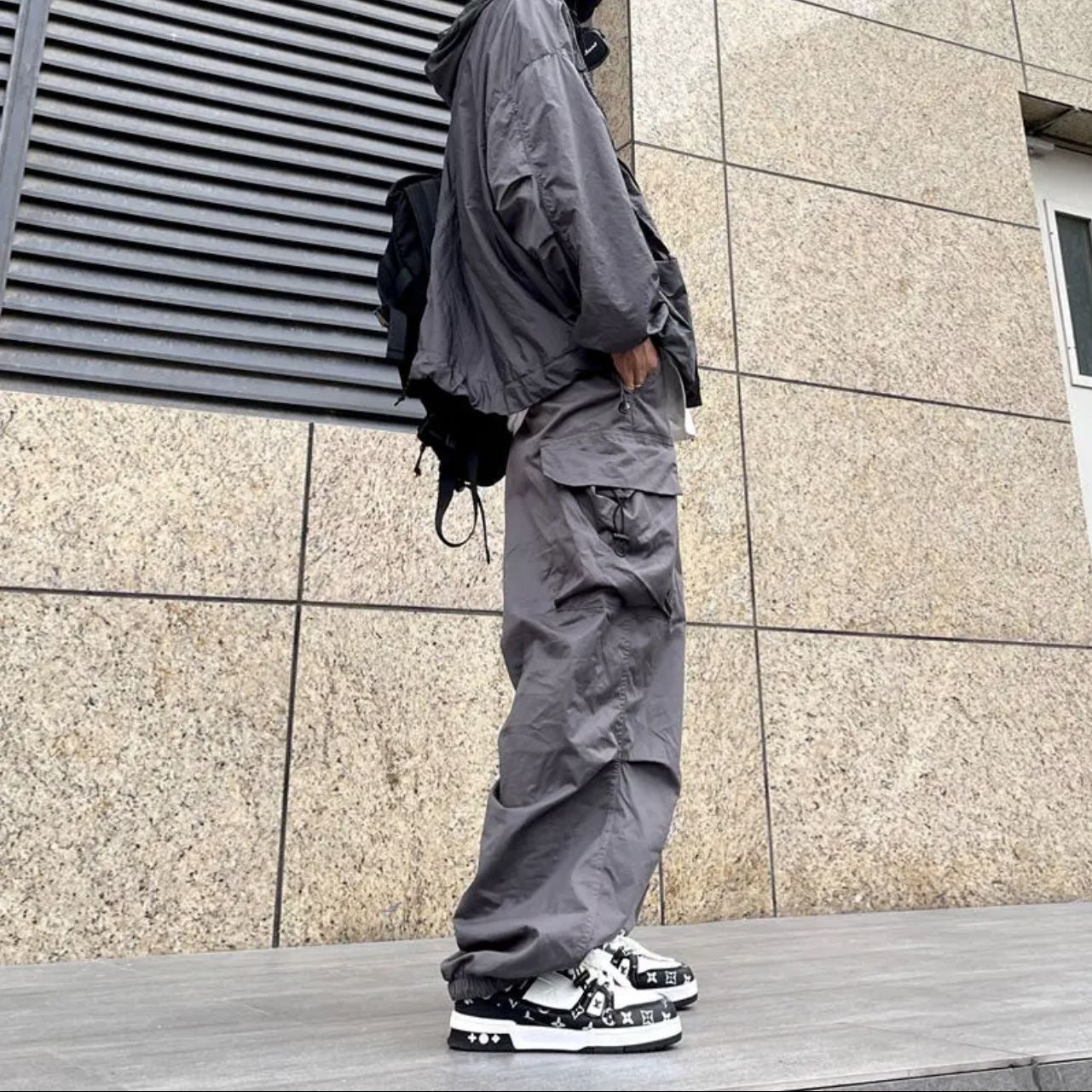 Versatile American-style Workwear Pants For Men