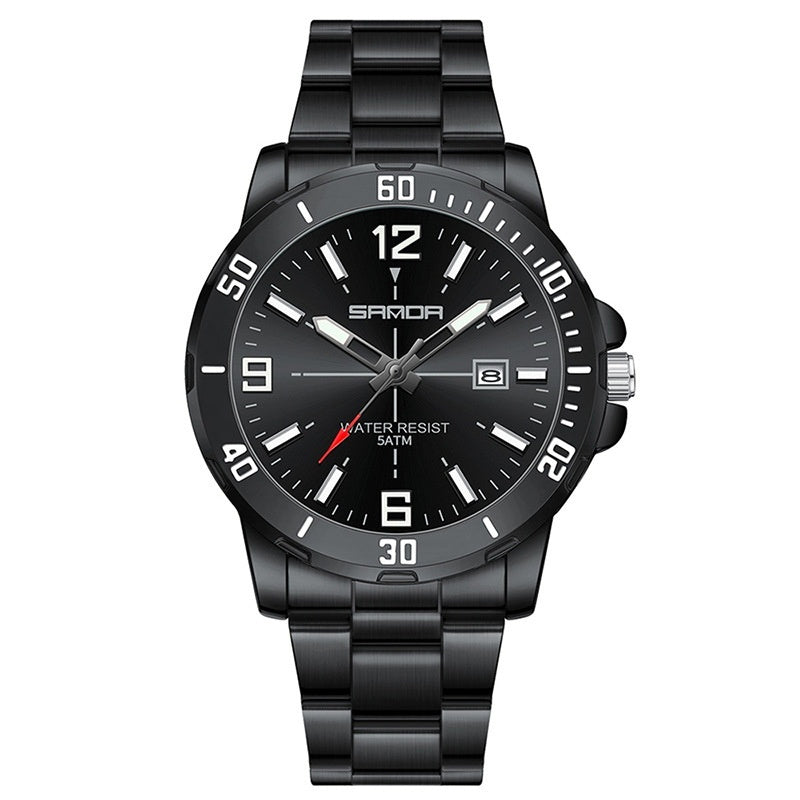 Multifunctional Waterproof Quartz Watch For Men