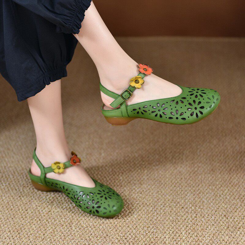 Summer New Handmade Mom Shoes
