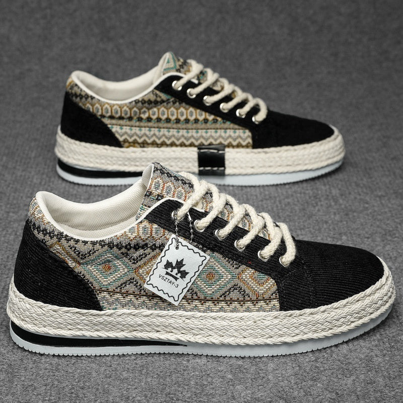 Trendy Lightweight Comfortable Soft-soled Canvas Shoes For Teens