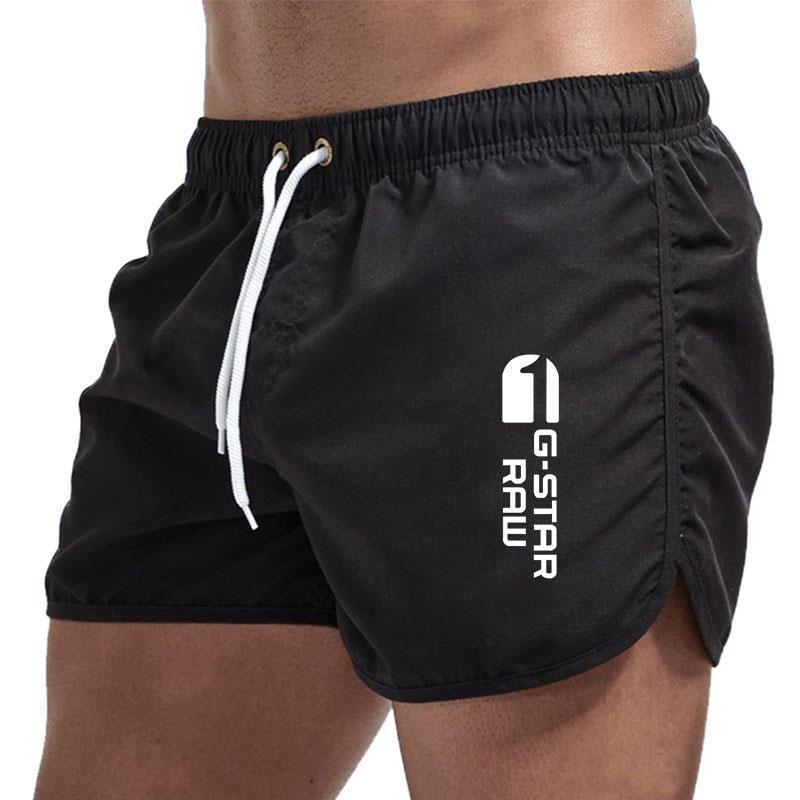 Men's Stylish Beach Shorts Polyester Multi-color Sports Men Short Shorts