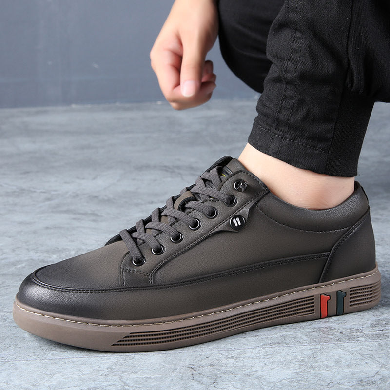 Men's Fashionable Soft-Upper Casual Leather Shoes
