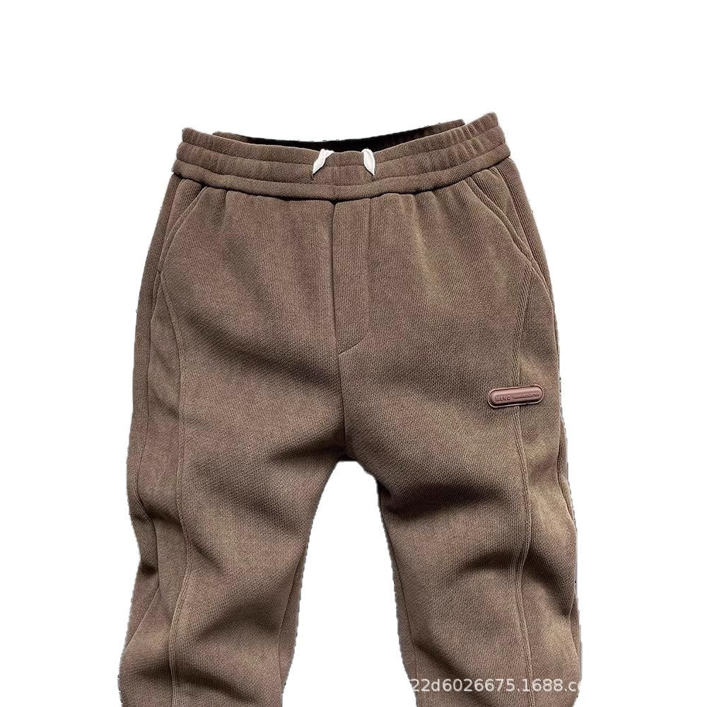 Men's Fashionable Versatile Elastic Waist Sports Casual Pants