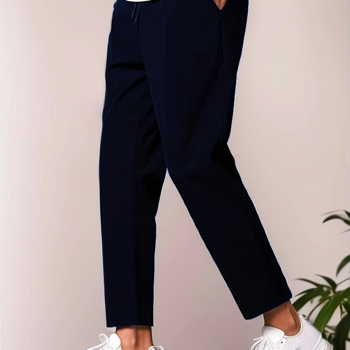 Autumn New Casual Slim-fitting Ankle Length Trousers