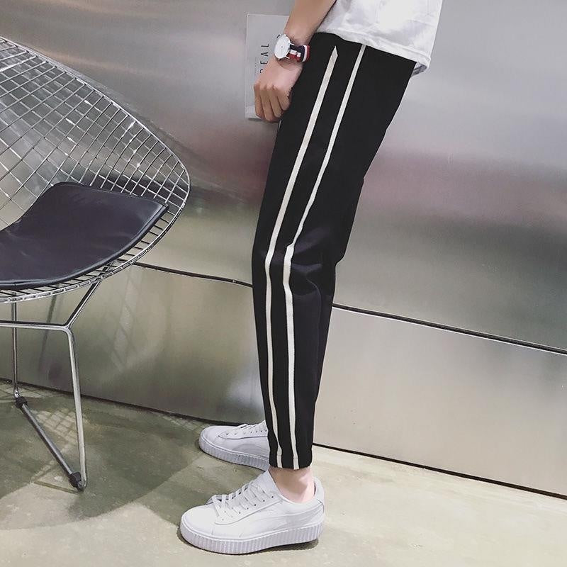 Breathable Stretchy Plus-Size Jogger With Drawstring Waist Mens Athletic Trousers Work Pants